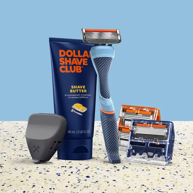 Dollar Shave Club razor and products