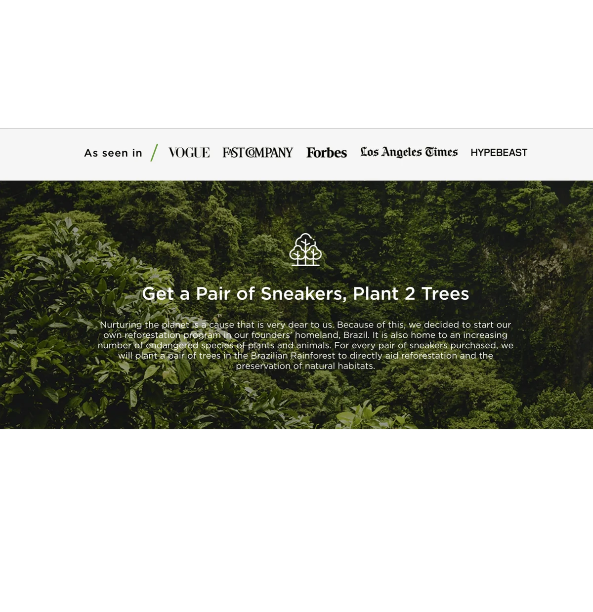Two Tree Planted Initiative
