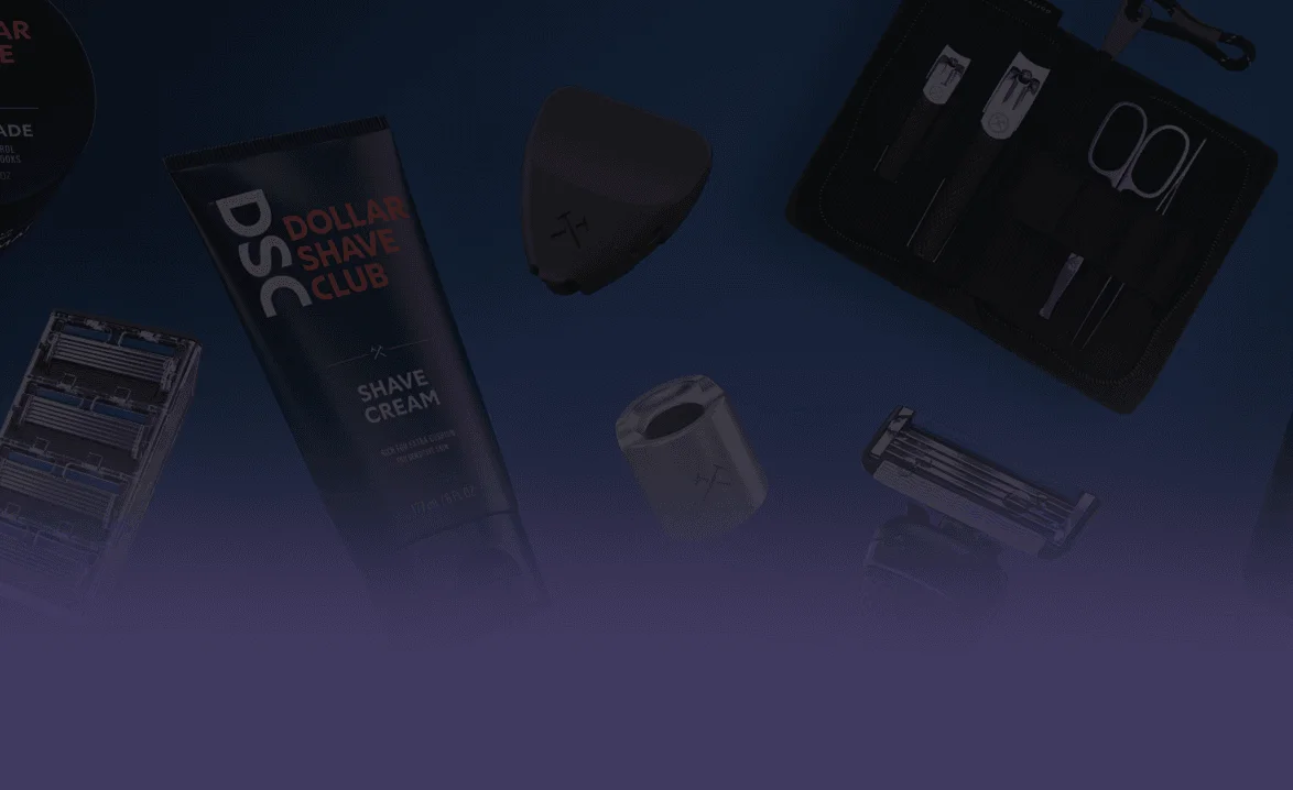Dollar Shave Club imagery