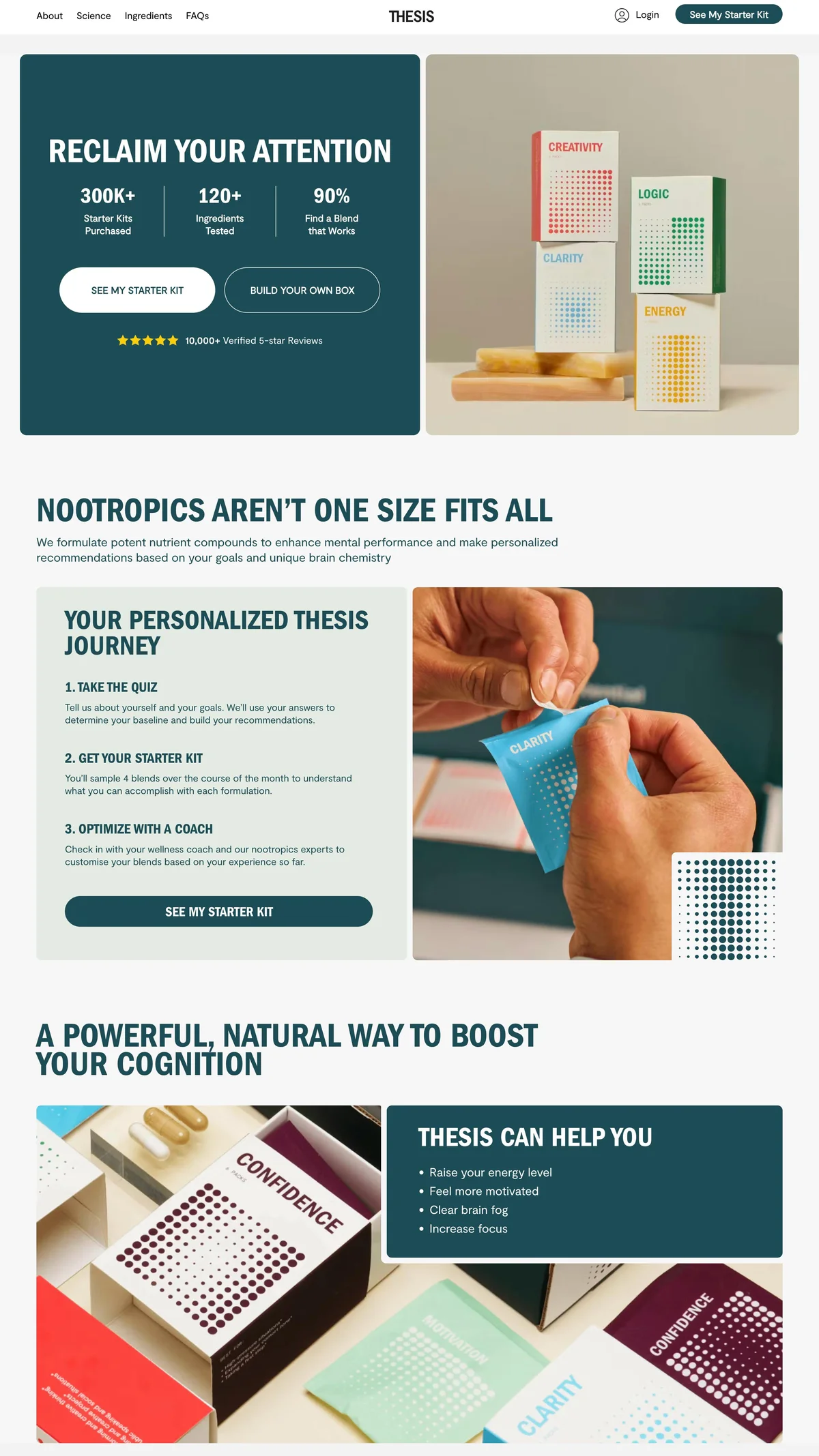 Thesis homepage
